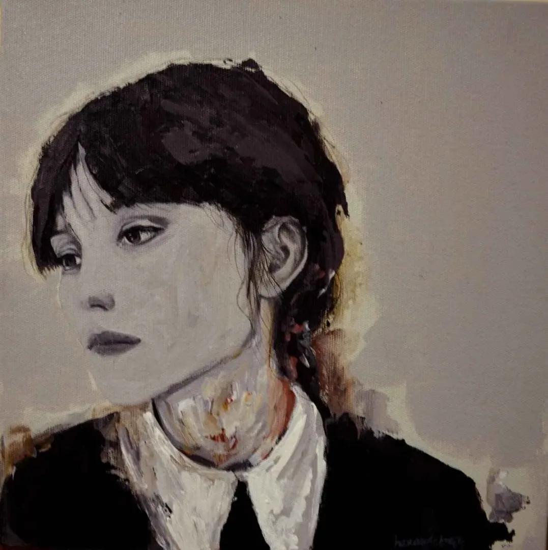 HAMİDE BAŞER — “isimsiz”, 2015 "isimsiz" eseri HAMİDE BAŞER tarafından 2015 yılında 25x25 cm ölçülerinde Tuval üzeri akrilik boya tekniği ile yapılmıştır.