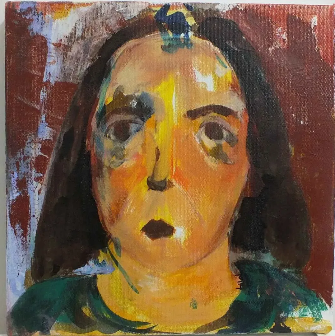 HİLAL UĞURLU ÖZCAN — “isimsiz”, 2015 "isimsiz" eseri HİLAL UĞURLU ÖZCAN tarafından 2015 yılında 25x25 cm ölçülerinde Tuval üzeri akrilik boya tekniği ile yapılmıştır.