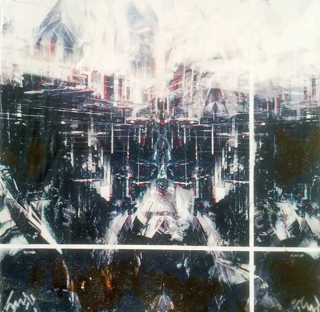MUSTAFA MUTLU — “Alternatif Senfoni”, 2015 "Alternatif Senfoni" eseri MUSTAFA MUTLU tarafından 2015 yılında 25x25 cm ölçülerinde Tuval üzeri akrilik boya tekniği ile yapılmıştır.