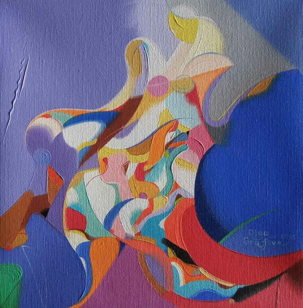 OLGA GRAFOVA DİLEK — “isimsiz”, 2015 "isimsiz" eseri OLGA GRAFOVA DİLEK tarafından 2015 yılında 25x25 cm ölçülerinde Tuval üzeri akrilik boya tekniği ile yapılmıştır.