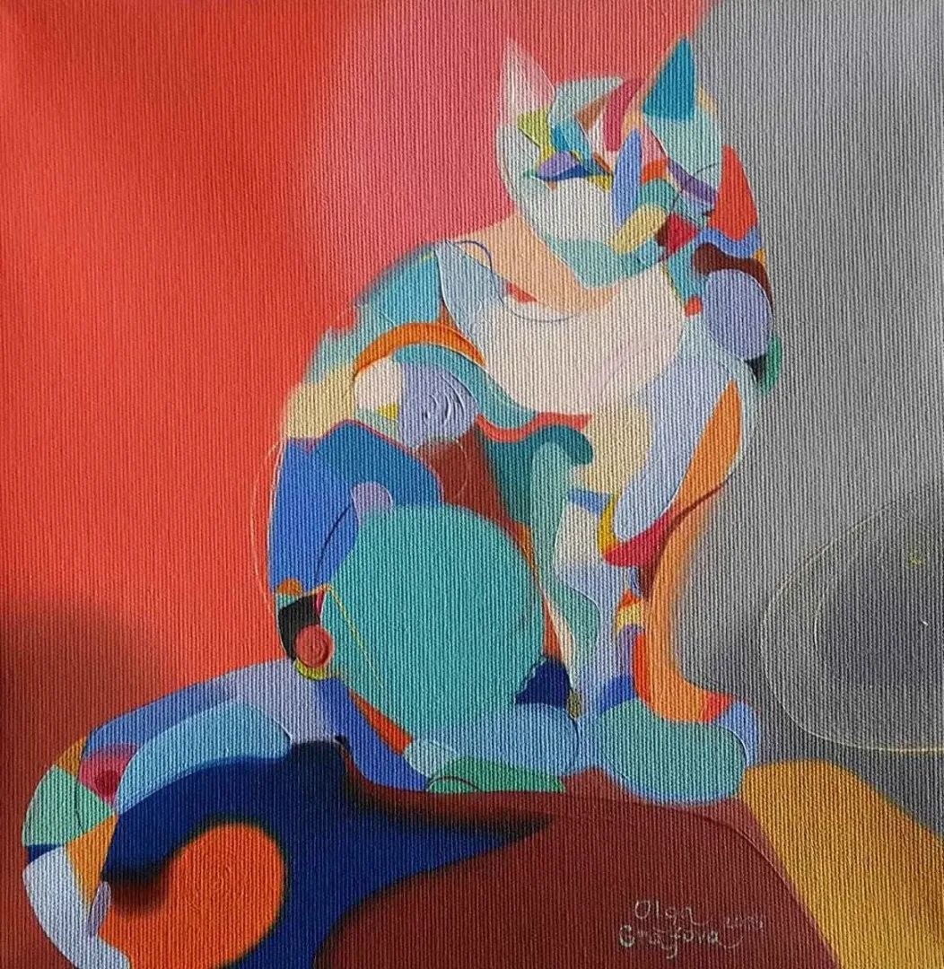 OLGA GRAFOVA DİLEK — “isimsiz”, 2015 "isimsiz" eseri OLGA GRAFOVA DİLEK tarafından 2015 yılında 25x25 cm ölçülerinde Tuval üzeri akrilik boya tekniği ile yapılmıştır.