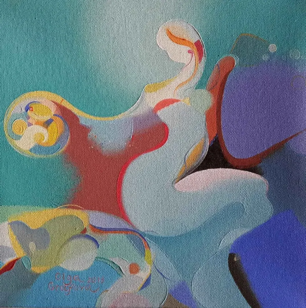 OLGA GRAFOVA DİLEK — “isimsiz”, 2015 "isimsiz" eseri OLGA GRAFOVA DİLEK tarafından 2015 yılında 25x25 cm ölçülerinde Tuval üzeri akrilik boya tekniği ile yapılmıştır.