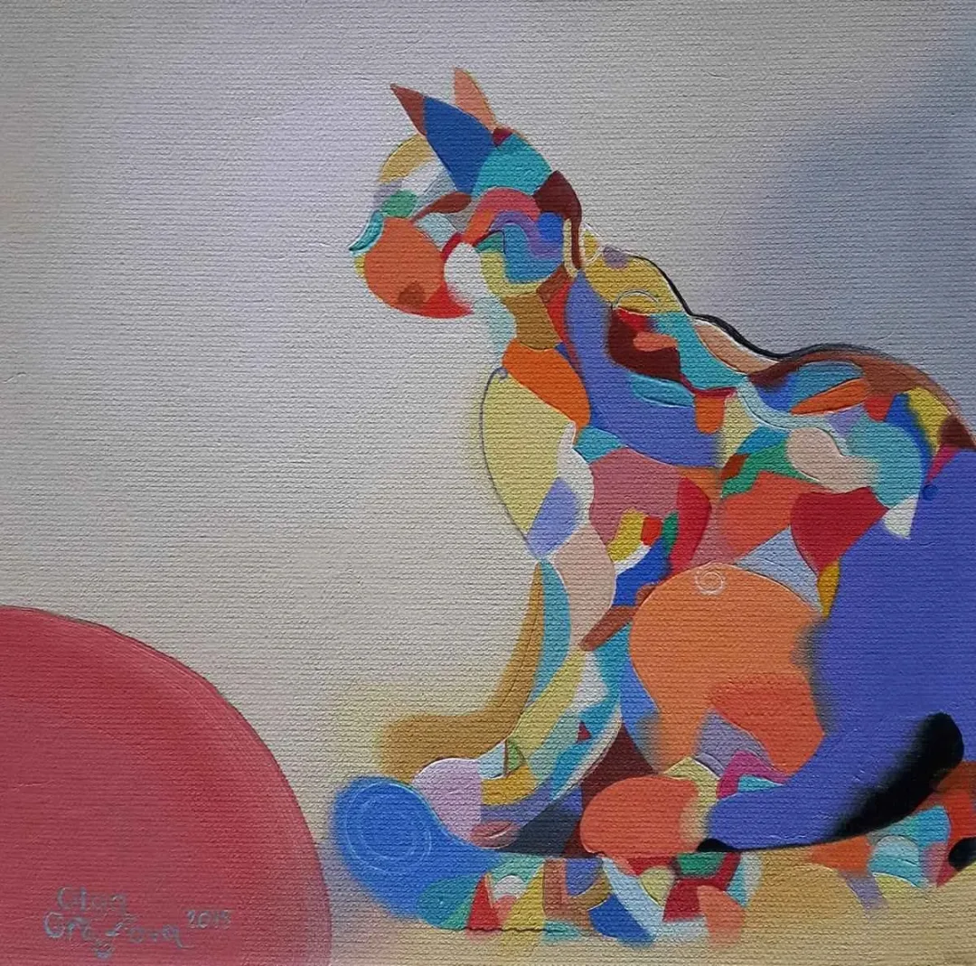 OLGA GRAFOVA DİLEK — “isimsiz”, 2015 "isimsiz" eseri OLGA GRAFOVA DİLEK tarafından 2015 yılında 25x25 cm ölçülerinde Tuval üzeri akrilik boya tekniği ile yapılmıştır.