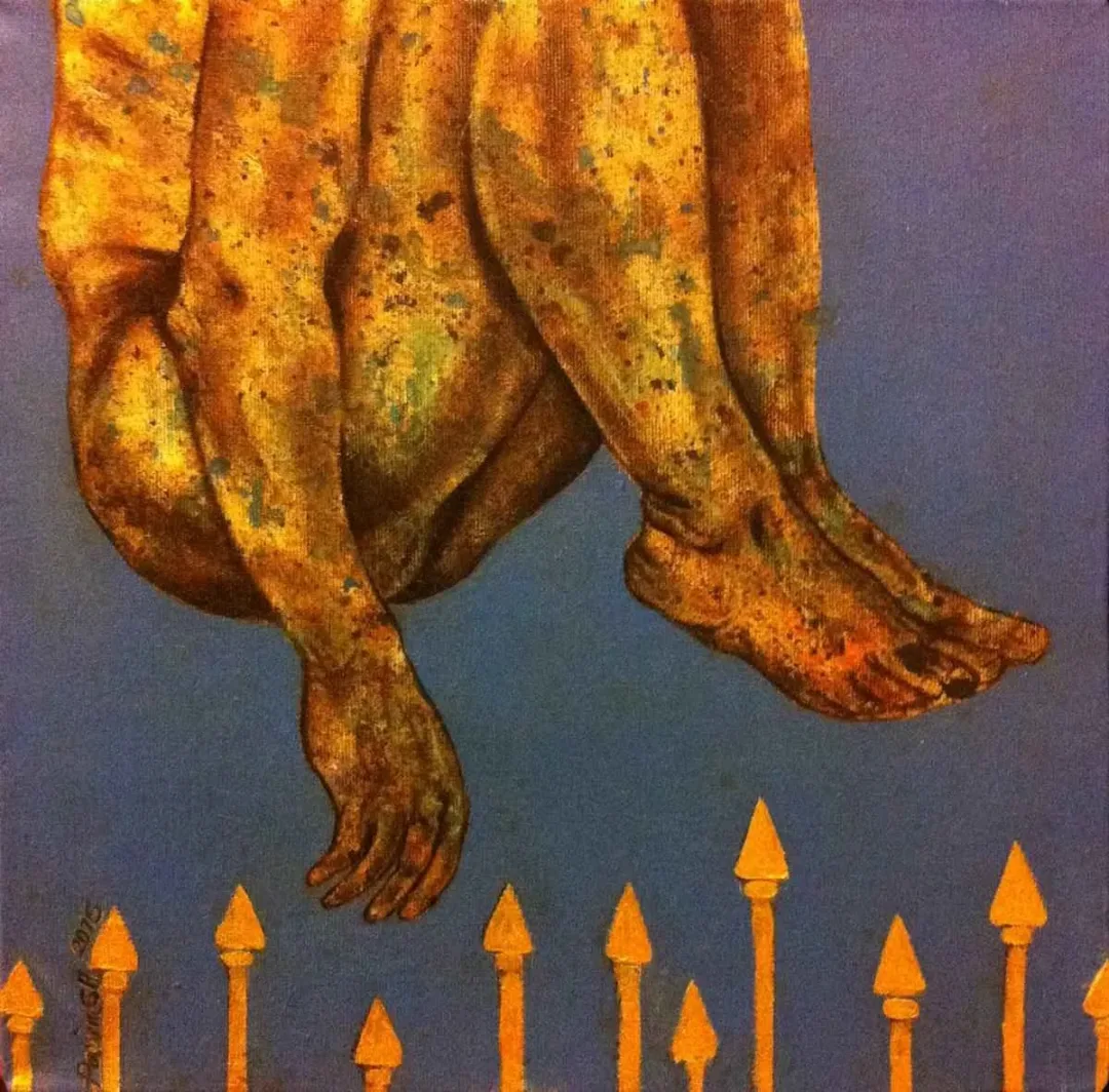 PARVİN GHORBANZADEH DİZAJİ — “isimsiz”, 2015 "isimsiz" eseri PARVİN GHORBANZADEH DİZAJİ tarafından 2015 yılında 25x25 cm ölçülerinde Tuval üzeri akrilik boya tekniği ile yapılmıştır.
