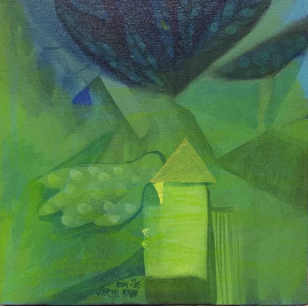 SERPİL KAPAR — “isimsiz”, 2015 "isimsiz" eseri SERPİL KAPAR tarafından 2015 yılında 25x25 cm ölçülerinde Tuval üzeri yağlı boya tekniği ile yapılmıştır.