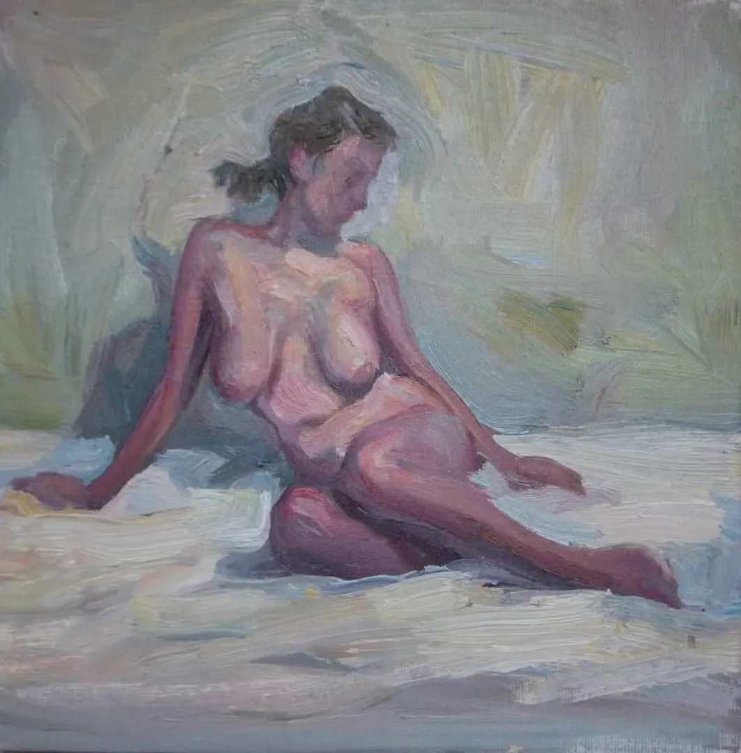 SERKAN VAROL — “isimsiz”, 2015 "isimsiz" eseri SERKAN VAROL tarafından 2015 yılında 25x25 cm ölçülerinde Tuval üzeri yağlı boya tekniği ile yapılmıştır.