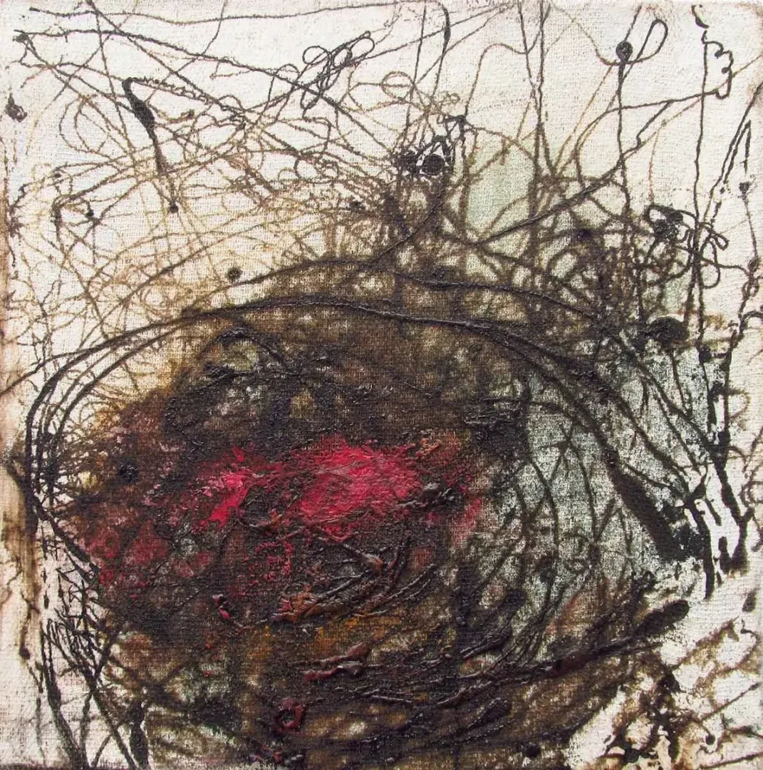 MEHDİ SAADETİ — “isimsiz”, 2015 "isimsiz" eseri MEHDİ SAADETİ tarafından 2015 yılında 25x25 cm ölçülerinde Tuval üzeri yağlı boya tekniği ile yapılmıştır.