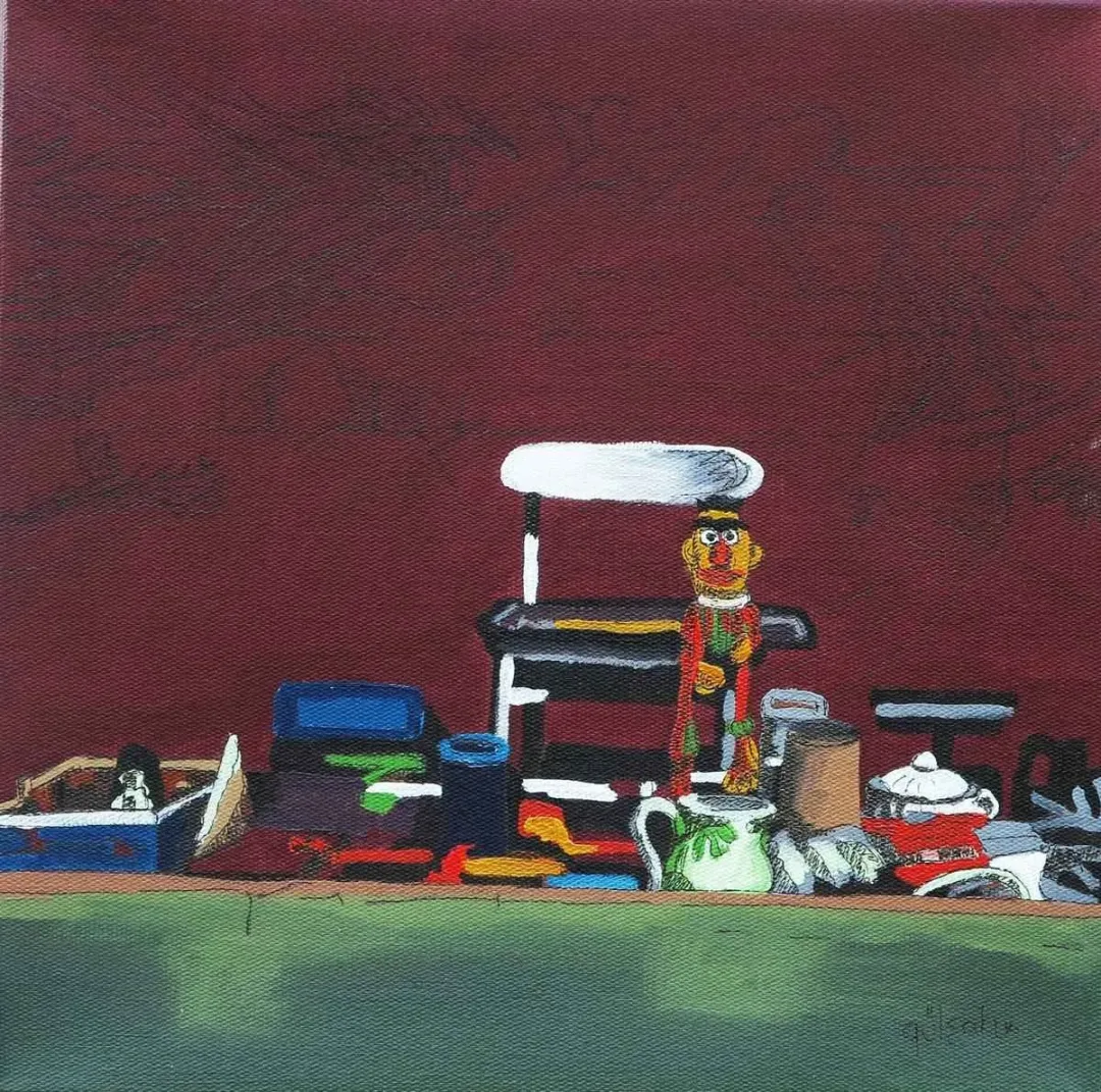 GÜLŞAH ÇALHAN — “isimsiz”, 2015 "isimsiz" eseri GÜLŞAH ÇALHAN tarafından 2015 yılında 25x25 cm ölçülerinde Tuval üzeri akrilik boya tekniği ile yapılmıştır.