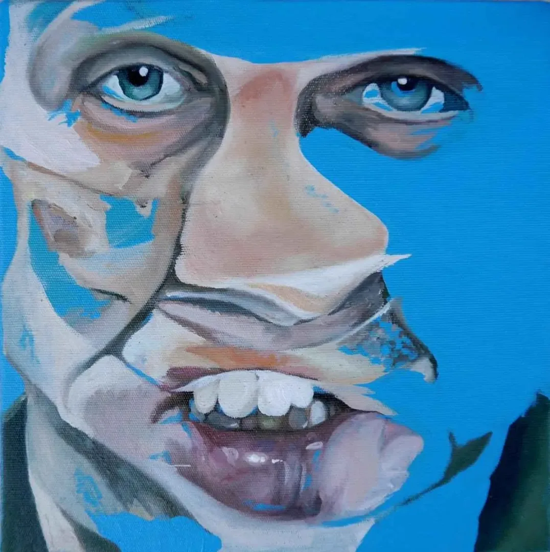 MERVE OYMAN — “isimsiz”, 2015 "isimsiz" eseri MERVE OYMAN tarafından 2015 yılında 25x25 cm ölçülerinde Tuval üzeri akrilik boya tekniği ile yapılmıştır.