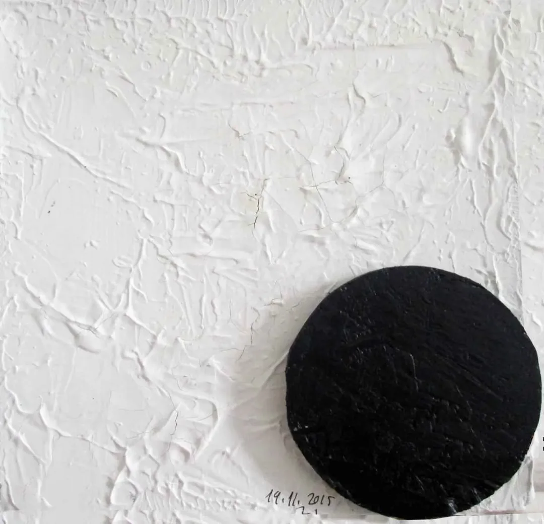 MUHAMMET LÜTFİ ÖZTÜRK — “isimsiz”, 2015 "isimsiz" eseri MUHAMMET LÜTFİ ÖZTÜRK tarafından 2015 yılında 25x25 cm ölçülerinde Tuval üzeri karışık teknik tekniği ile yapılmıştır.