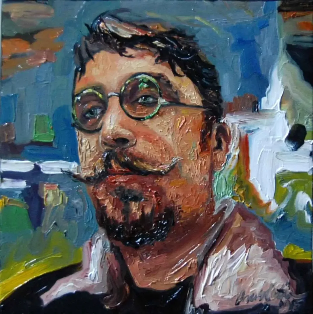 ONUR ÇETİN — “isimsiz”, 2015 "isimsiz" eseri ONUR ÇETİN tarafından 2015 yılında 25x25 cm ölçülerinde Tuval üzeri yağlı boya tekniği ile yapılmıştır.