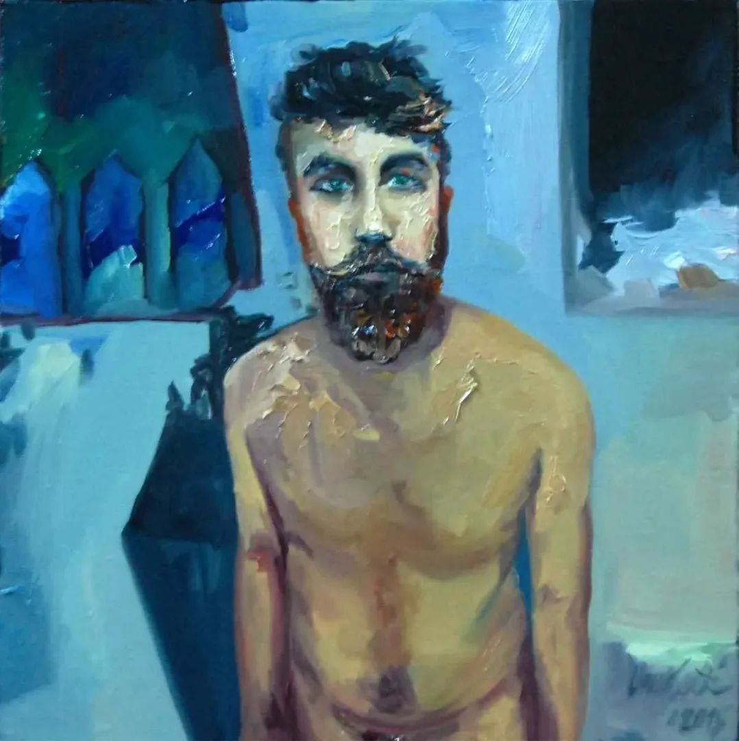 ONUR ÇETİN — “isimsiz”, 2015 "isimsiz" eseri ONUR ÇETİN tarafından 2015 yılında 25x25 cm ölçülerinde Tuval üzeri yağlı boya tekniği ile yapılmıştır.