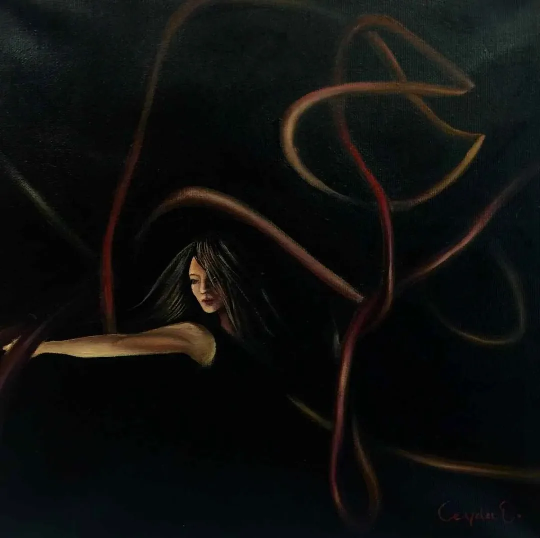 CEYDA ELÇİ — “isimsiz”, 2015 "isimsiz" eseri CEYDA ELÇİ tarafından 2015 yılında 25x25 cm ölçülerinde Tuval üzeri yağlı boya tekniği ile yapılmıştır.
