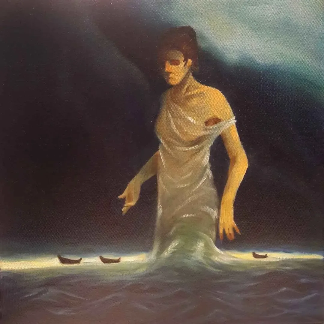ERDİ KORKMAZ — “isimsiz”, 2015 "isimsiz" eseri ERDİ KORKMAZ tarafından 2015 yılında 25x25 cm ölçülerinde Tuval üzeri yağlı boya tekniği ile yapılmıştır.