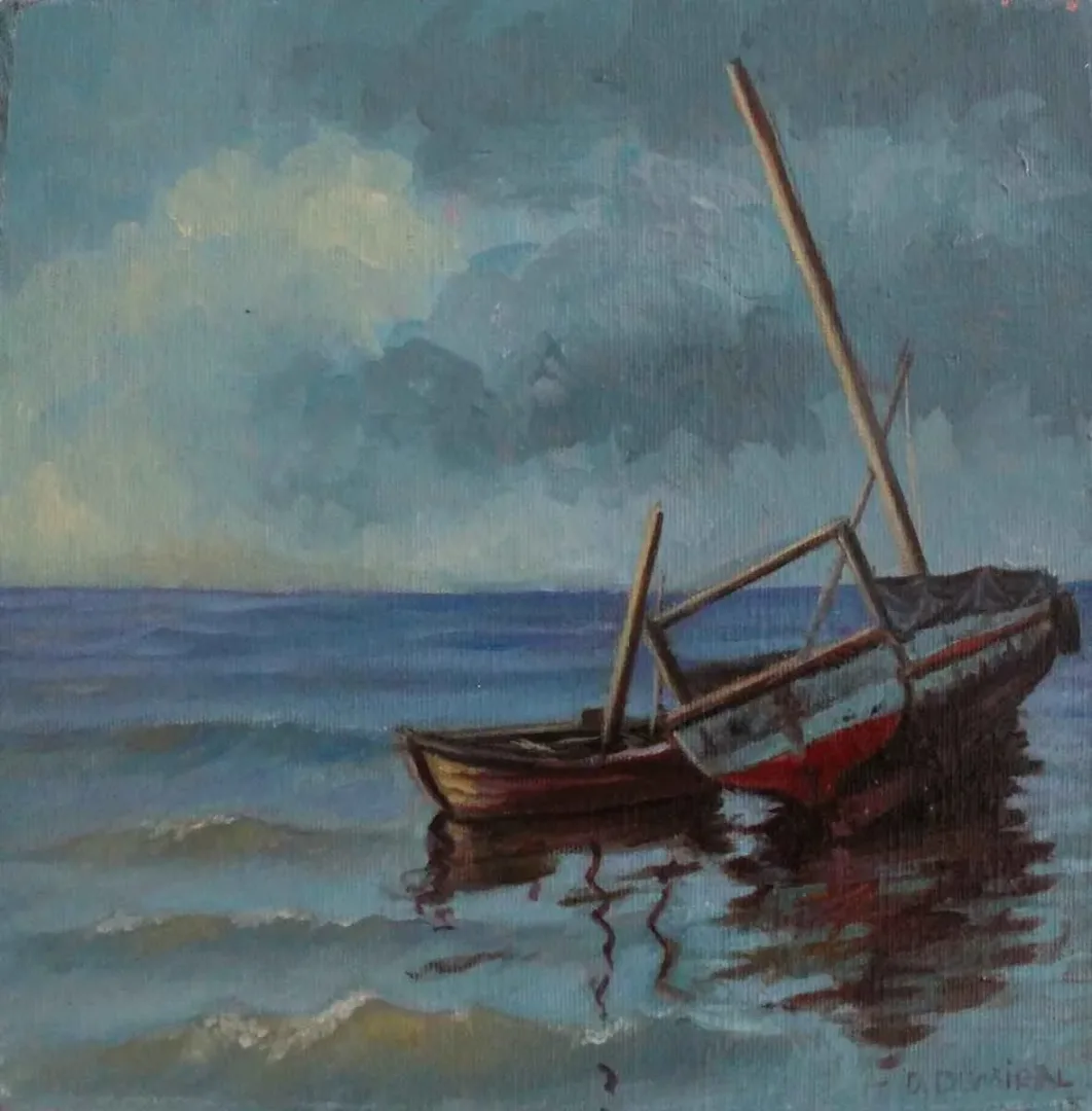 DEVRİM DEMİRAL — “isimsiz”, 2015 "isimsiz" eseri DEVRİM DEMİRAL tarafından 2015 yılında 25x25 cm ölçülerinde Tuval üzeri yağlı boya tekniği ile yapılmıştır.