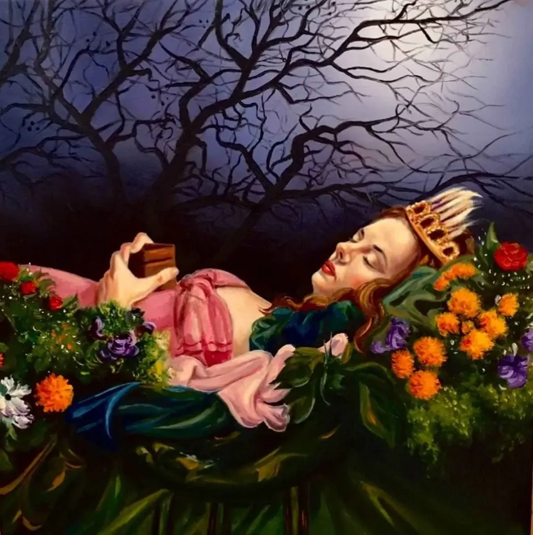 HATİCE BERRAK ÇİÇE — “isimsiz”, 2015 "isimsiz" eseri HATİCE BERRAK ÇİÇE tarafından 2015 yılında 25x25 cm ölçülerinde Tuval üzeri yağlı boya tekniği ile yapılmıştır.