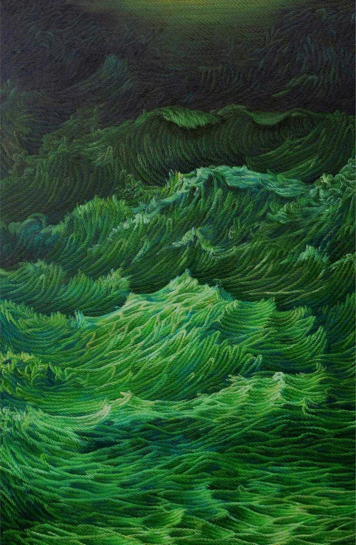AHMET YEŞİL — “Aşkın Son Hali”, 2015 "Aşkın Son Hali" eseri AHMET YEŞİL tarafından 2015 yılında 180x130 cm ölçülerinde Tuval üzeri yağlı boya tekniği ile yapılmıştır.