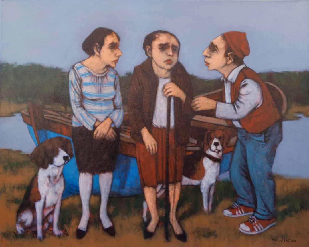 ORHAN UMUT — 2016 Bu eser ORHAN UMUT tarafından 2016 yılında 80x100 cm ölçülerinde Tuval üzeri akrilik boya tekniği ile yapılmıştır.
