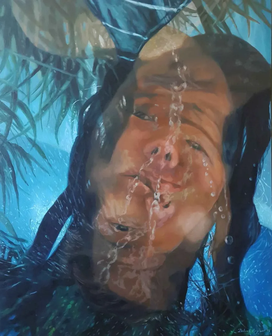 ZUHAL BAYSAR — “Alt üst”, 2016 "Alt üst" eseri ZUHAL BAYSAR tarafından 2016 yılında 100x80 cm ölçülerinde Tuval üzeri yağlı boya tekniği ile yapılmıştır.