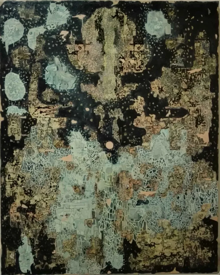 BİNNUR YÜCEBAŞ RUOCCO — 2016 Bu eser BİNNUR YÜCEBAŞ RUOCCO tarafından 2016 yılında 100x80 cm ölçülerinde Tuval üzeri yağlı boya tekniği ile yapılmıştır.