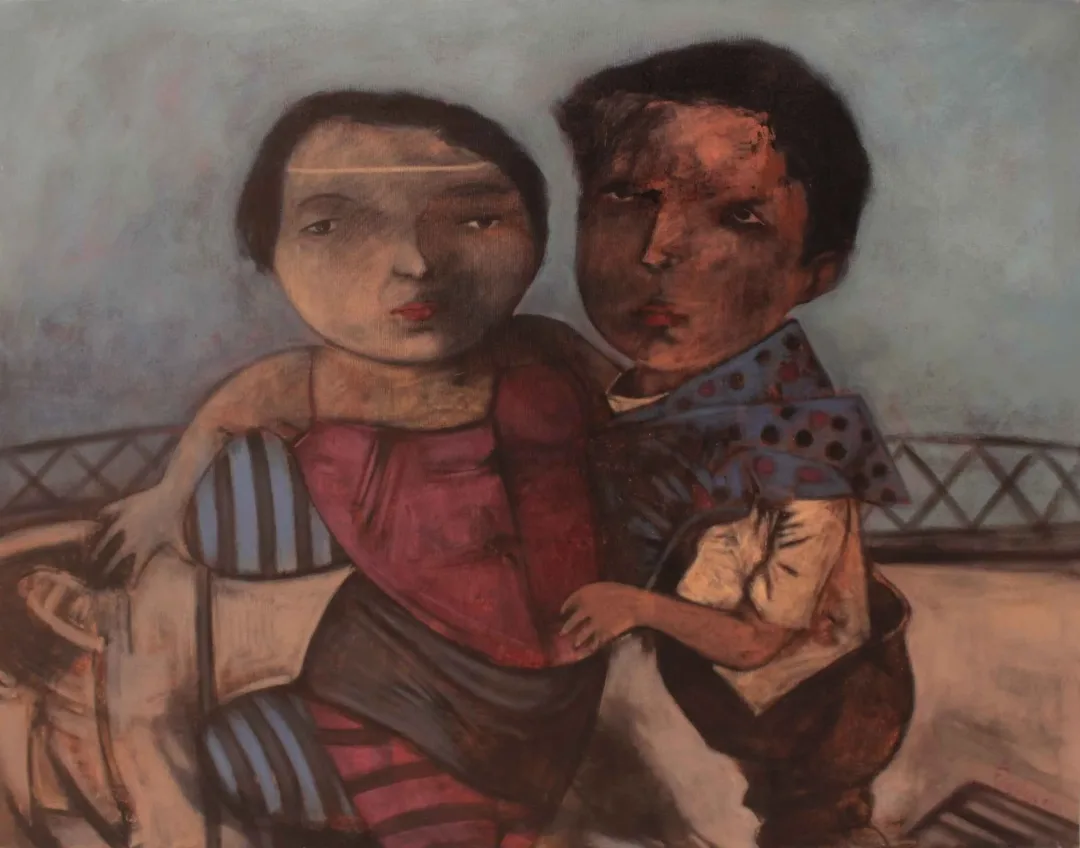 ÖZDEN GEZER — 2016 Bu eser ÖZDEN GEZER tarafından 2016 yılında 80x100 cm ölçülerinde Tuval üzeri yağlı boya tekniği ile yapılmıştır.