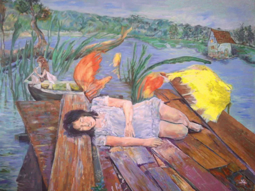 YELİZ DELİCE — 2016 Bu eser YELİZ DELİCE tarafından 2016 yılında 90x120 cm ölçülerinde Tuval üzeri yağlı boya tekniği ile yapılmıştır.