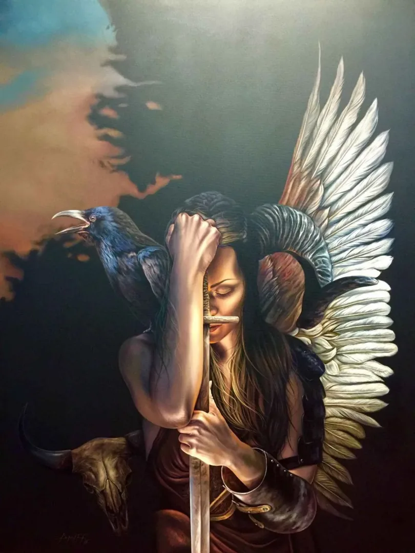 BEHZAT FEYZULLAH — “Valhalla”, 2016 "Valhalla" eseri BEHZAT FEYZULLAH tarafından 2016 yılında 180x140 cm ölçülerinde Tuval üzeri yağlı boya tekniği ile yapılmıştır.