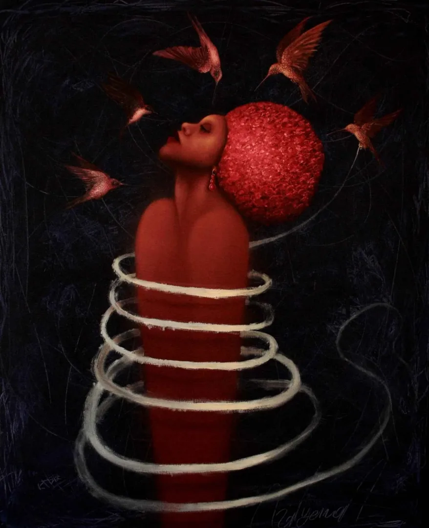 AZAT YEMAN — “Diriliş Ayini”, 2016 "Diriliş Ayini" eseri AZAT YEMAN tarafından 2016 yılında 100x80 cm ölçülerinde Tuval üzeri yağlı boya tekniği ile yapılmıştır.