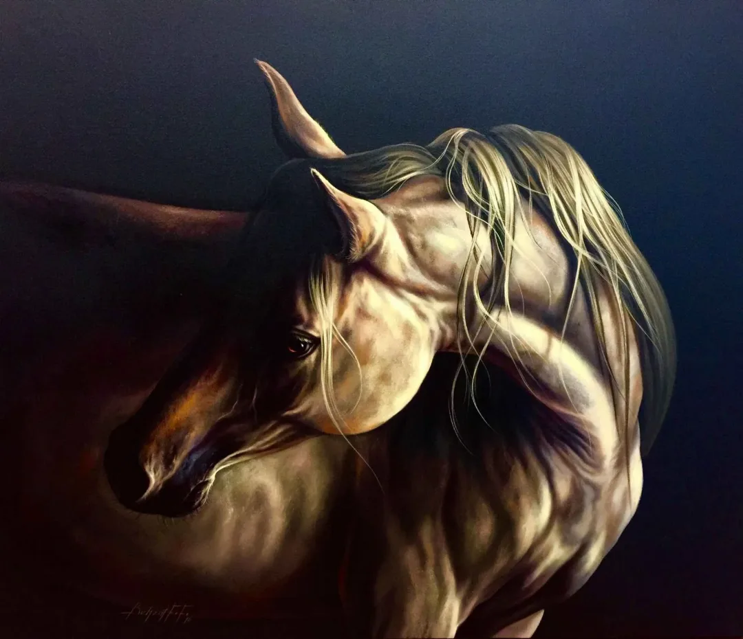 BEHZAT FEYZULLAH — “Bakış”, 2016 "Bakış" eseri BEHZAT FEYZULLAH tarafından 2016 yılında 80x100 cm ölçülerinde Tuval üzeri yağlı boya tekniği ile yapılmıştır.