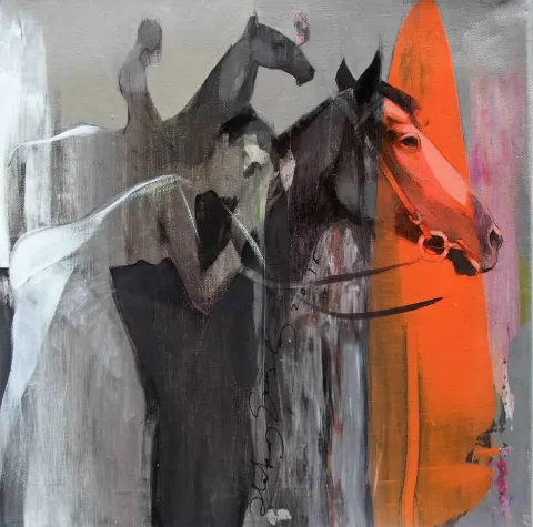 "Untitled" eseri HAKAN ERASLAN tarafından 2016 yılında 25x25 cm ölçülerinde Tuval üzeri akrilik boya tekniği ile yapılmıştır.