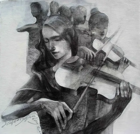 "Untitled" eseri HAKAN ERASLAN tarafından 2016 yılında 25x25 cm ölçülerinde Tuval üzeri akrilik boya tekniği ile yapılmıştır.