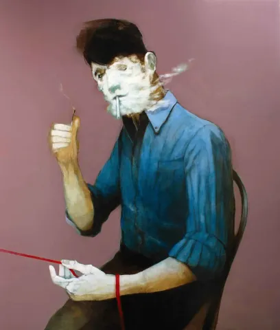 "D u m a n" eseri ERCAN AYÇİÇEK tarafından 2016 yılında 140x120 cm ölçülerinde Tuval üzeri akrilik boya tekniği ile yapılmıştır.