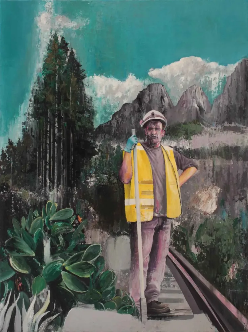 ŞAHİN DEMİR — 2016 Bu eser ŞAHİN DEMİR tarafından 2016 yılında 120x90 cm ölçülerinde Tuval üzeri akrilik boya tekniği ile yapılmıştır.