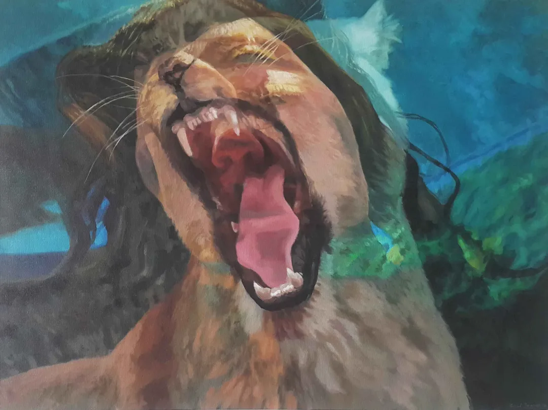ZUHAL BAYSAR — “Dişi Aslan-Lioness”, 2016 "Dişi Aslan-Lioness" eseri ZUHAL BAYSAR tarafından 2016 yılında 90x120 cm ölçülerinde Tuval üzeri yağlı boya tekniği ile yapılmıştır.