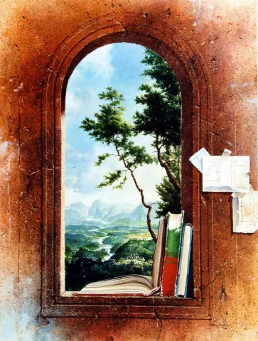 "Ufuk" eseri HASAN SAYGIN tarafından 2002 yılında 92x73 cm ölçülerinde Tuval üzeri yağlı boya tekniği ile yapılmıştır.