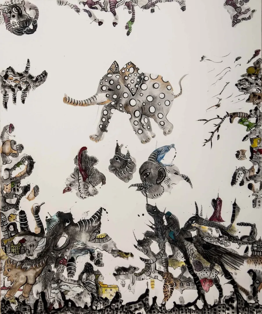 NESLİHAN ÖZGENÇ ERDOĞDU — “İsimsiz”, 2016 "İsimsiz" eseri NESLİHAN ÖZGENÇ ERDOĞDU tarafından 2016 yılında 120x100 cm ölçülerinde Tuval üzeri akrilik ve yağlı boya tekniği ile yapılmıştır.