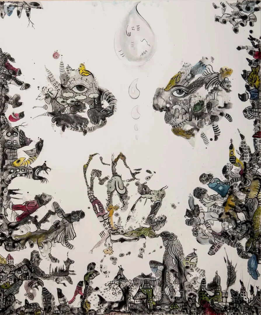 NESLİHAN ÖZGENÇ ERDOĞDU — “İsimsiz”, 2016 "İsimsiz" eseri NESLİHAN ÖZGENÇ ERDOĞDU tarafından 2016 yılında 120x100 cm ölçülerinde Tuval üzeri akrilik ve yağlı boya tekniği ile yapılmıştır.