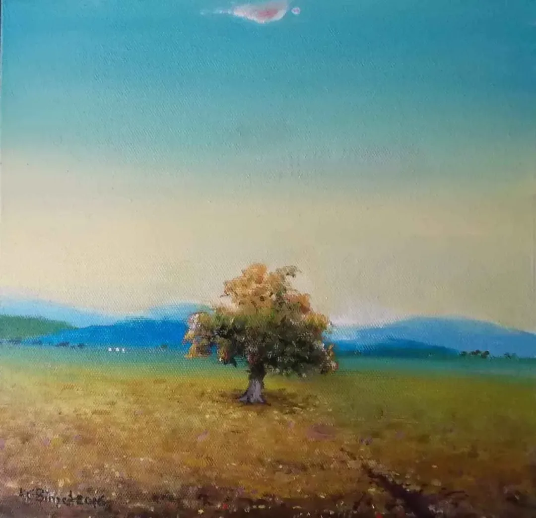 CELAL BİNZET — “isimsiz”, 2016 "isimsiz" eseri CELAL BİNZET tarafından 2016 yılında 25x25 cm ölçülerinde Tuval üzeri yağlı boya tekniği ile yapılmıştır.