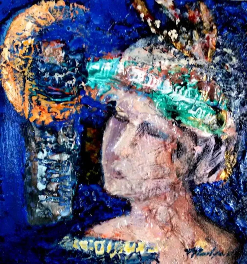 HASAN RASTGELDİ — “isimsiz”, 2016 "isimsiz" eseri HASAN RASTGELDİ tarafından 2016 yılında 25x25 cm ölçülerinde Tuval üzeri yağlı boya tekniği ile yapılmıştır.