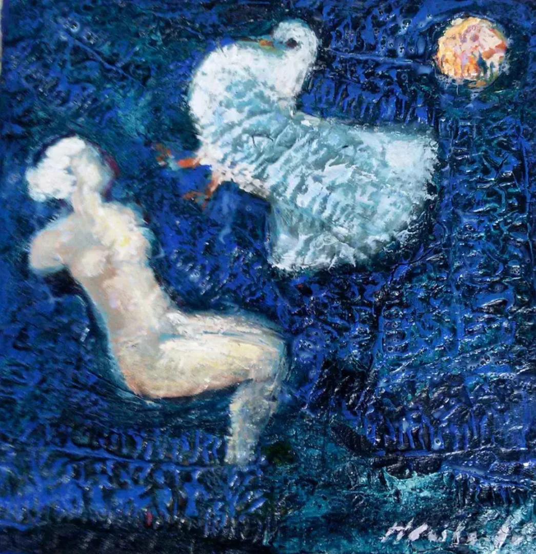 HASAN RASTGELDİ — “isimsiz”, 2016 "isimsiz" eseri HASAN RASTGELDİ tarafından 2016 yılında 25x25 cm ölçülerinde Tuval üzeri yağlı boya tekniği ile yapılmıştır.