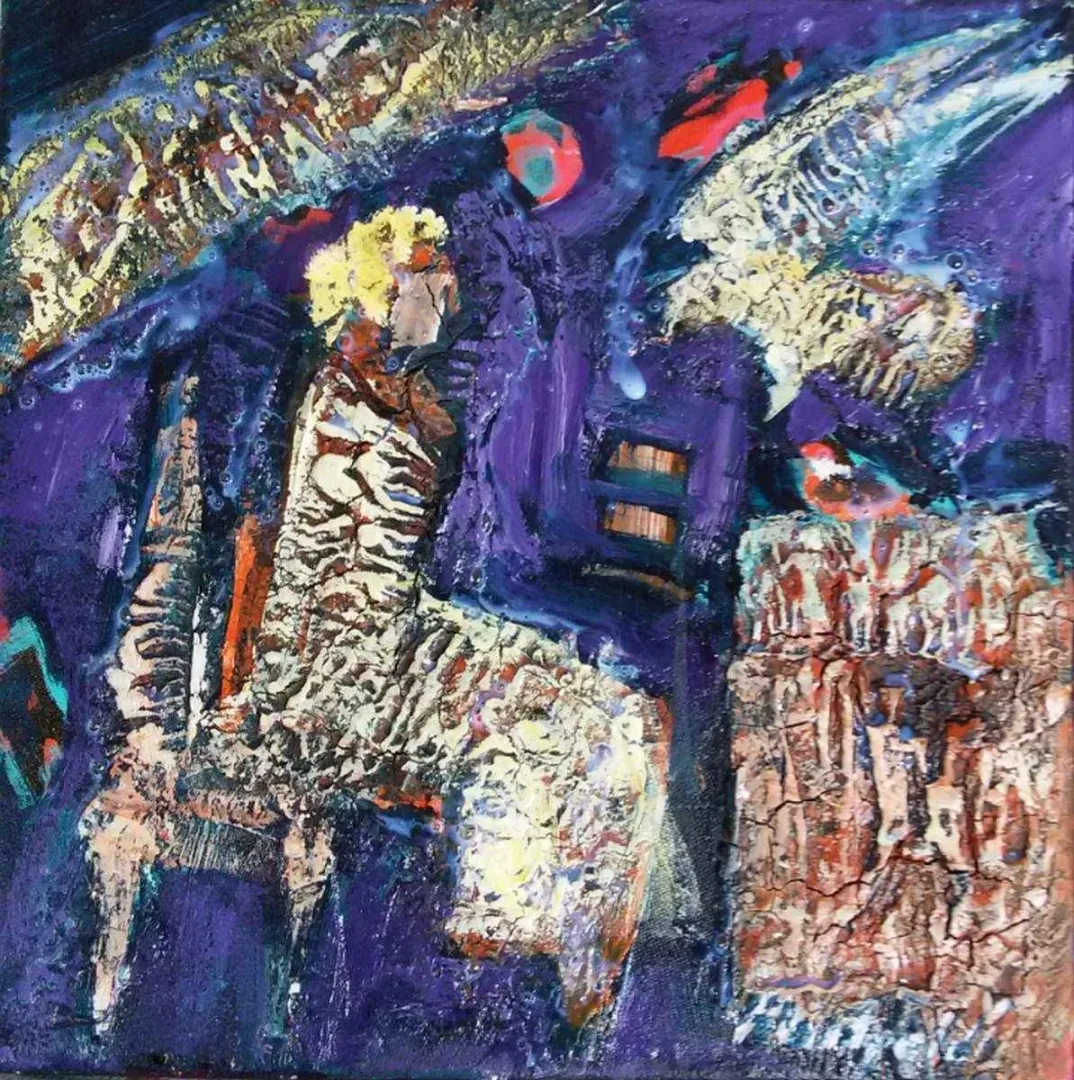 HASAN RASTGELDİ — “isimsiz”, 2016 "isimsiz" eseri HASAN RASTGELDİ tarafından 2016 yılında 25x25 cm ölçülerinde Tuval üzeri yağlı boya tekniği ile yapılmıştır.