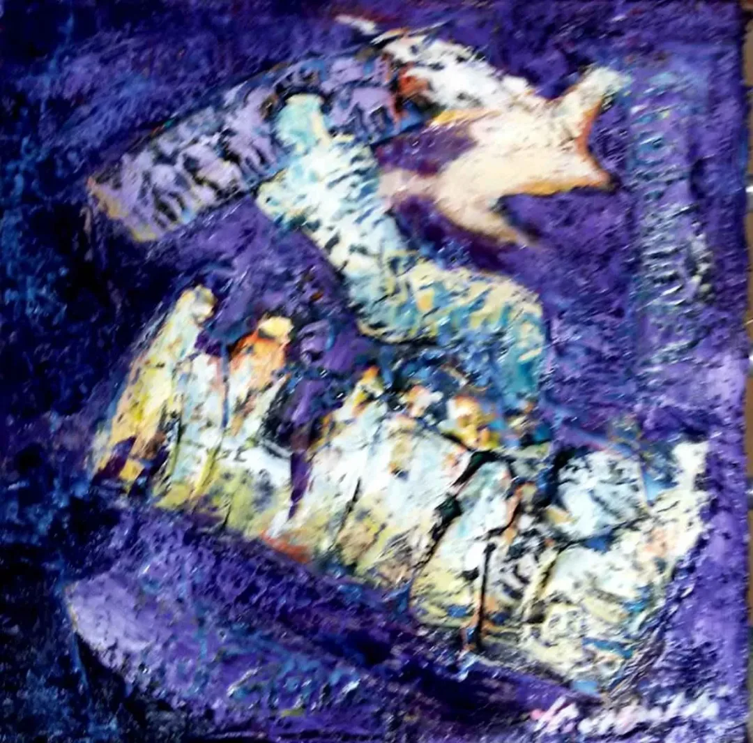 HASAN RASTGELDİ — “isimsiz”, 2016 "isimsiz" eseri HASAN RASTGELDİ tarafından 2016 yılında 25x25 cm ölçülerinde Tuval üzeri yağlı boya tekniği ile yapılmıştır.