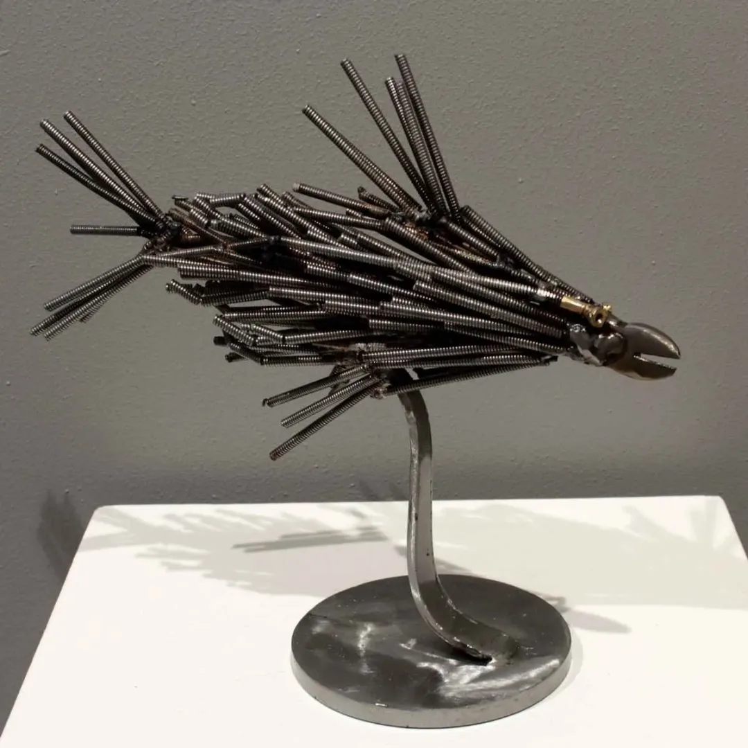 ASAF ERDEMLİ — “Balık”, 2016 "Balık" eseri ASAF ERDEMLİ tarafından 2016 yılında Metal tekniği ile yapılmıştır.