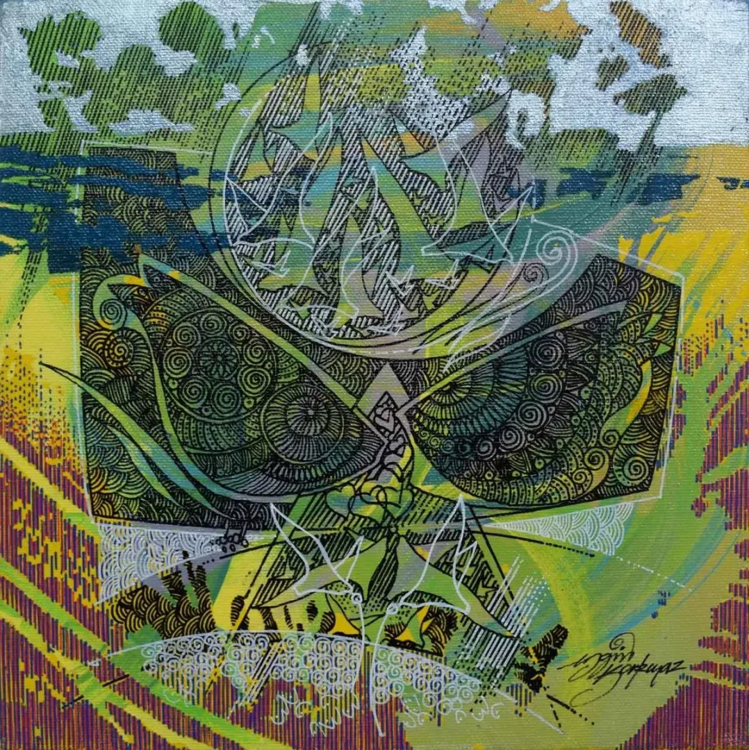 ENGİN KORKMAZ — “isimsiz”, 2016 "isimsiz" eseri ENGİN KORKMAZ tarafından 2016 yılında 25x25 cm ölçülerinde Tuval üzeri akrilik boya tekniği ile yapılmıştır.
