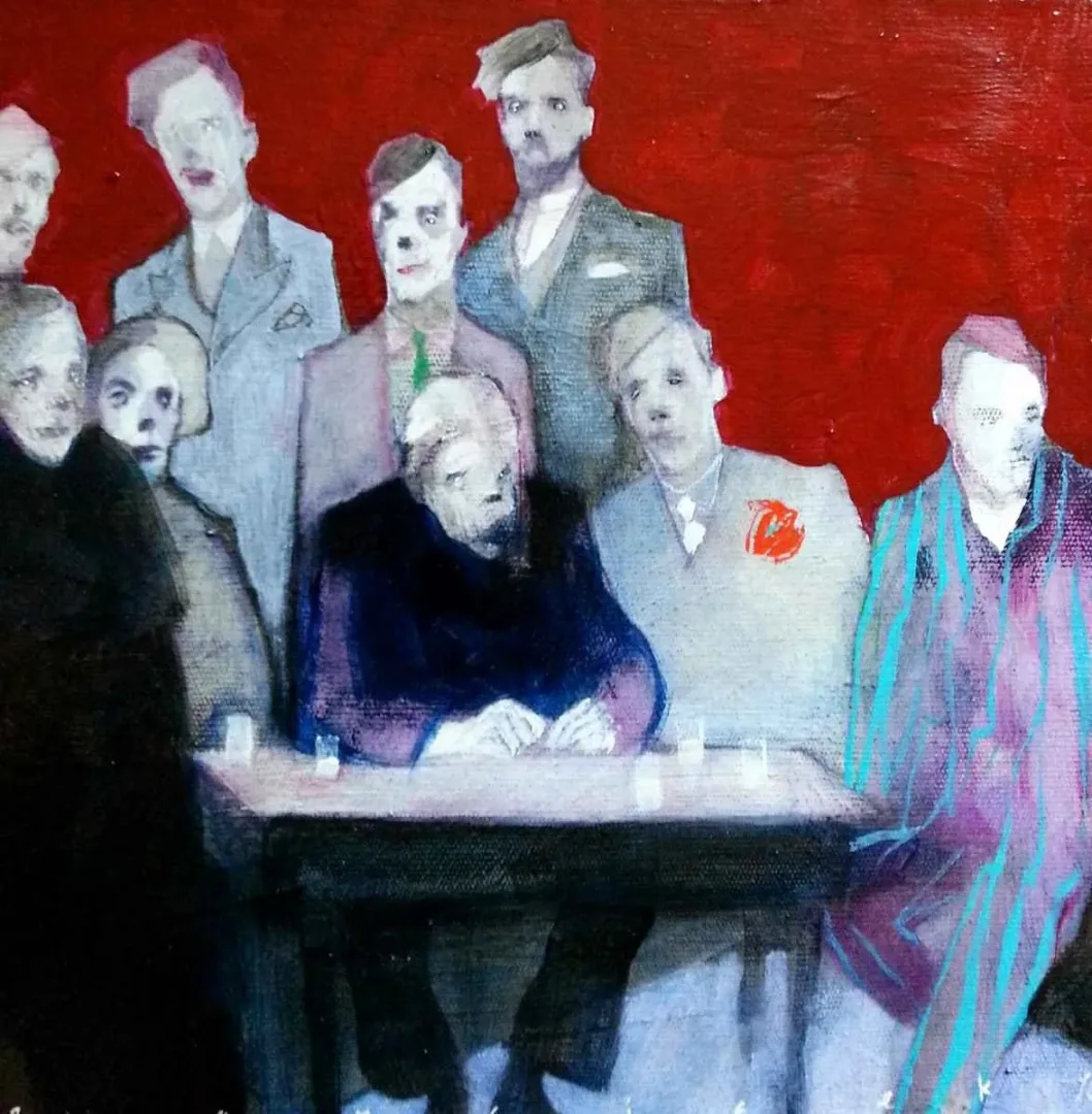 ERCAN AYÇİÇEK — “isimsiz”, 2016 "isimsiz" eseri ERCAN AYÇİÇEK tarafından 2016 yılında 25x25 cm ölçülerinde Tuval üzeri akrilik boya tekniği ile yapılmıştır.