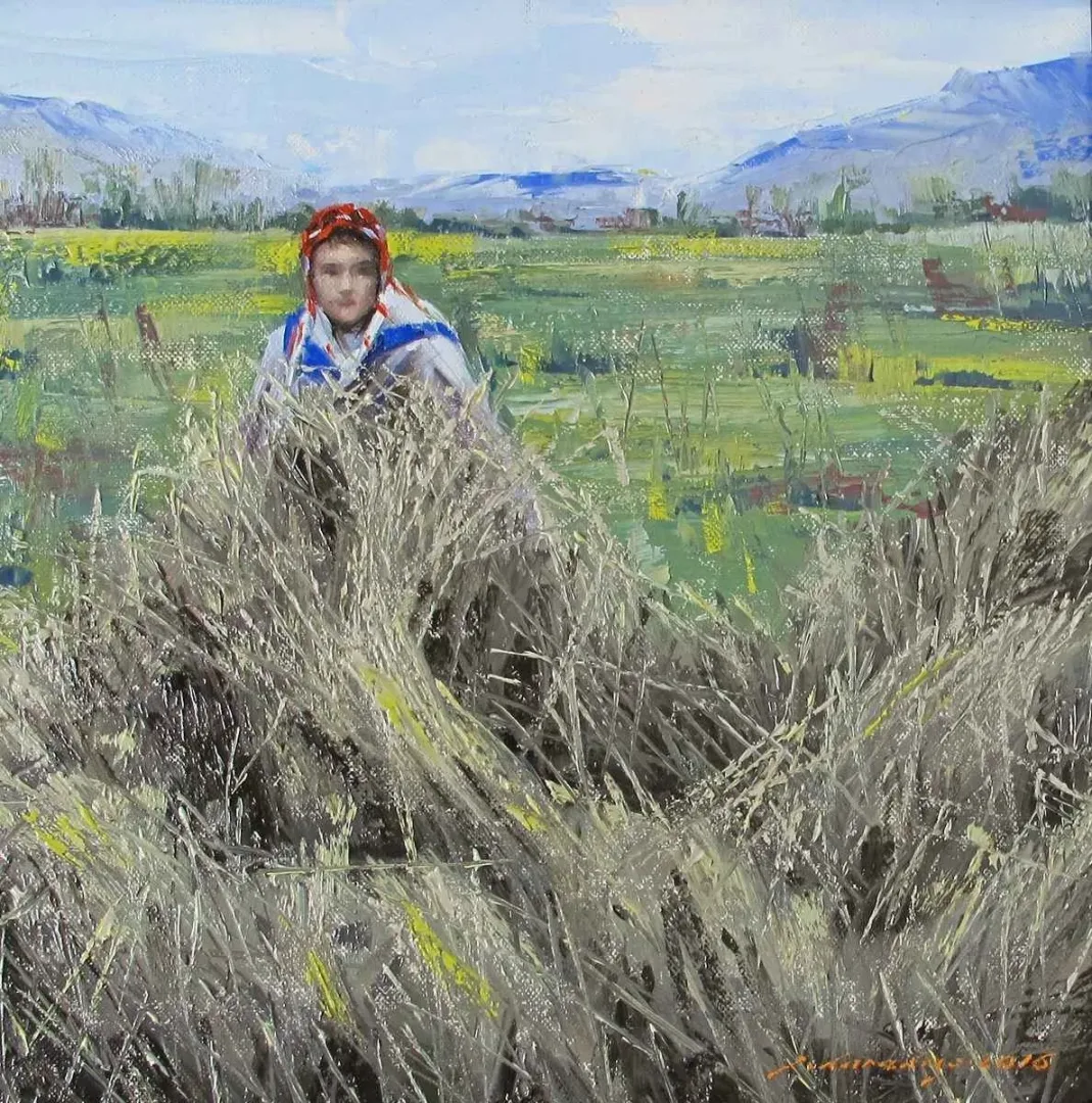 FATİH KARAKAŞ — “isimsiz”, 2016 "isimsiz" eseri FATİH KARAKAŞ tarafından 2016 yılında 25x25 cm ölçülerinde Tuval üzeri yağlı boya tekniği ile yapılmıştır.