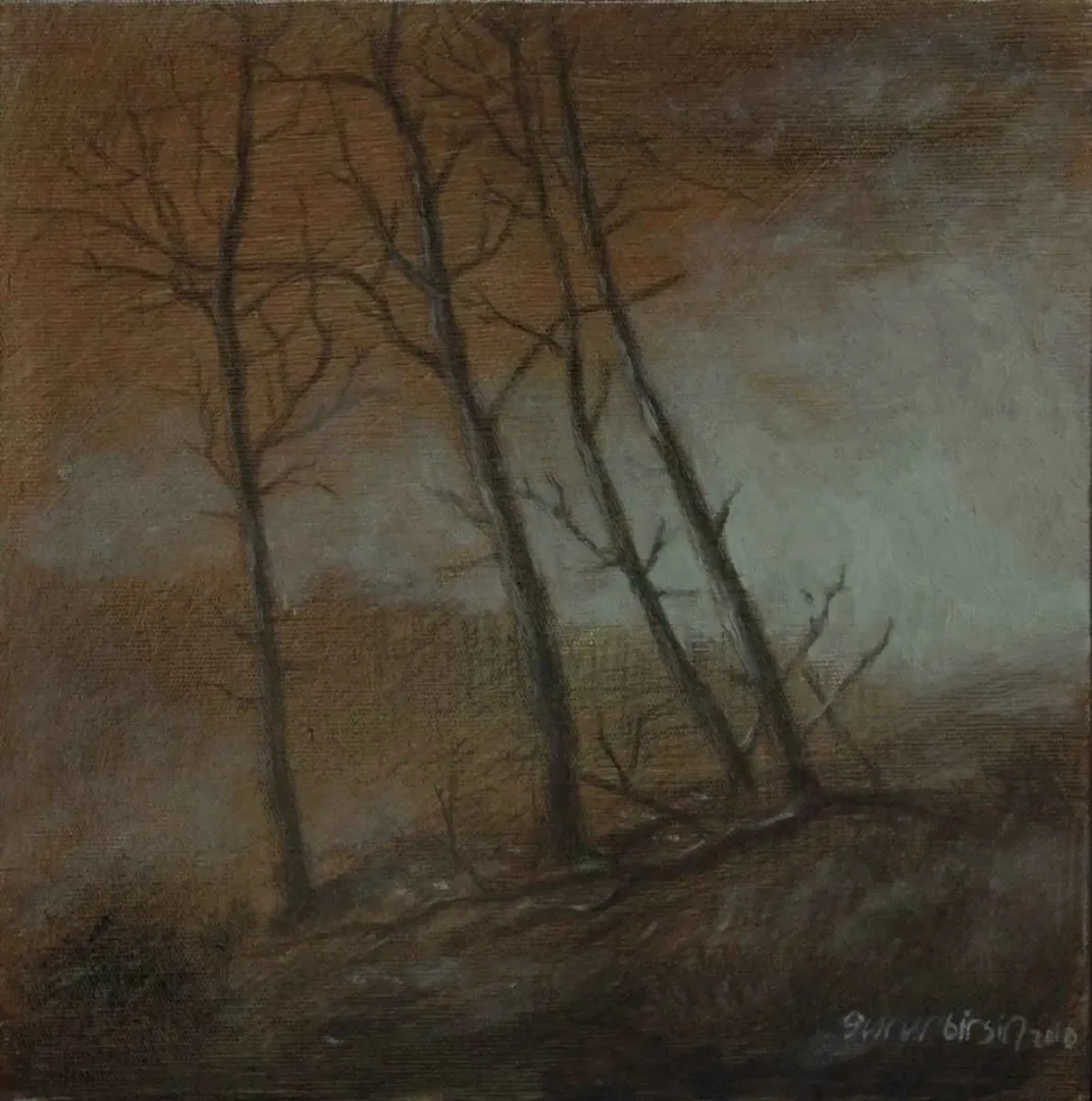 GURUR BİRSİN — “isimsiz”, 2016 "isimsiz" eseri GURUR BİRSİN tarafından 2016 yılında 25x25 cm ölçülerinde Tuval üzeri yağlı boya tekniği ile yapılmıştır.