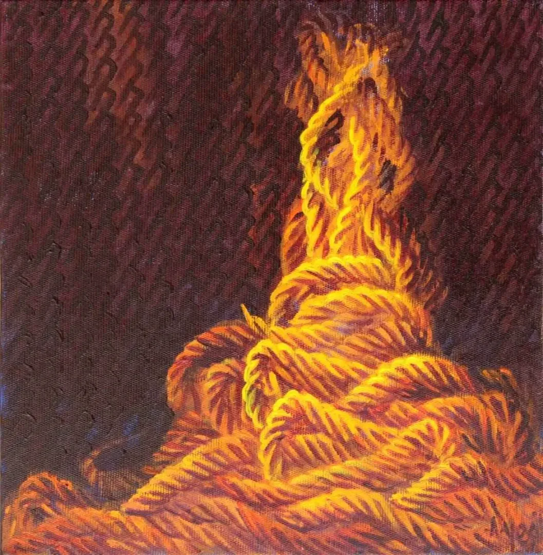 AHMET YEŞİL — “isimsiz”, 2016 "isimsiz" eseri AHMET YEŞİL tarafından 2016 yılında 25x25 cm ölçülerinde Tuval üzeri yağlı boya tekniği ile yapılmıştır.