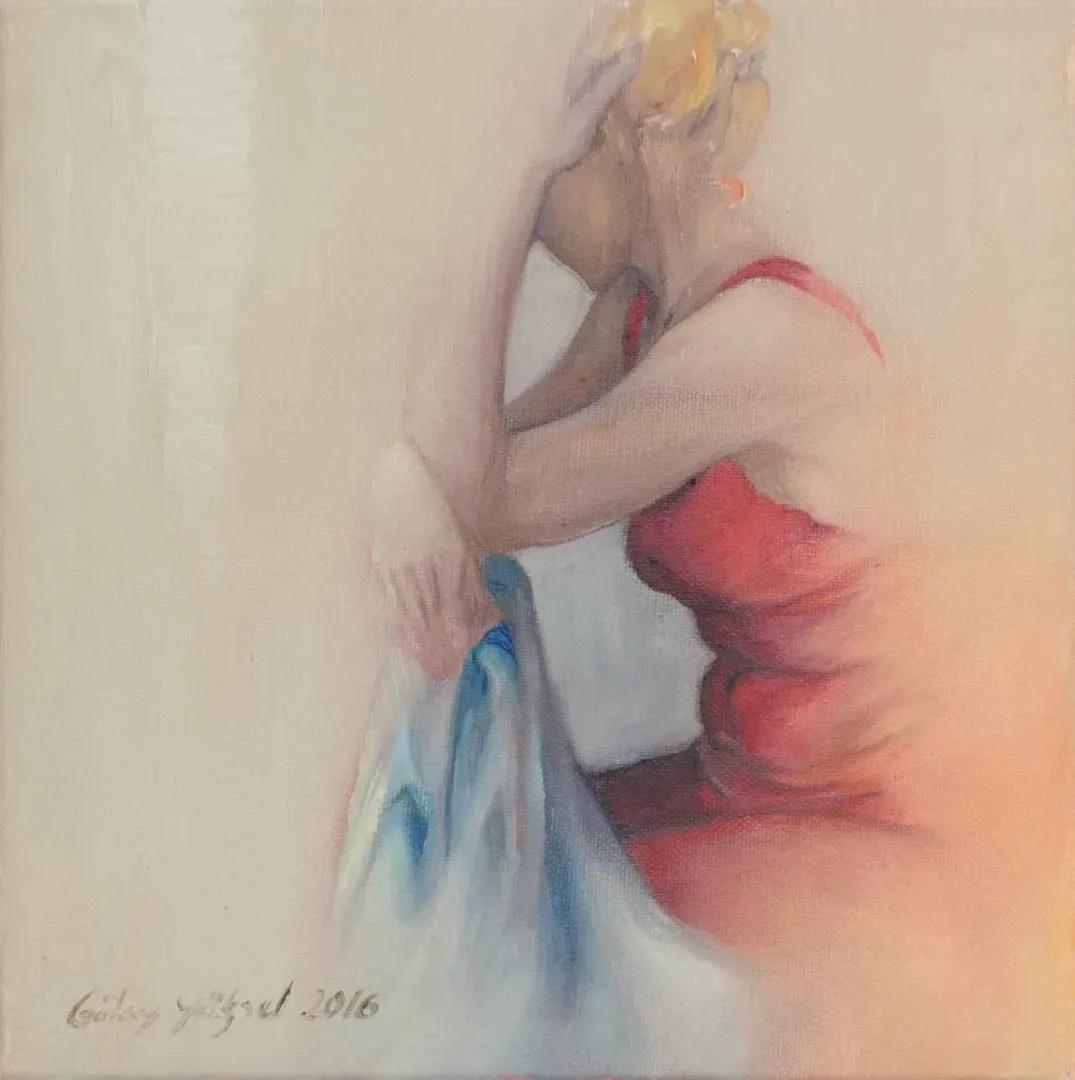 GÜLAY YÜKSEL — “isimsiz”, 2016 "isimsiz" eseri GÜLAY YÜKSEL tarafından 2016 yılında 25x25 cm ölçülerinde Tuval üzeri yağlı boya tekniği ile yapılmıştır.
