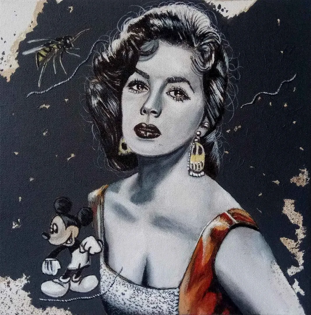 GÜLŞAH ÇALHAN — “Mekan”, 2016 "Mekan" eseri GÜLŞAH ÇALHAN tarafından 2016 yılında 25x25 cm ölçülerinde Tuval üzeri yağlı boya tekniği ile yapılmıştır.